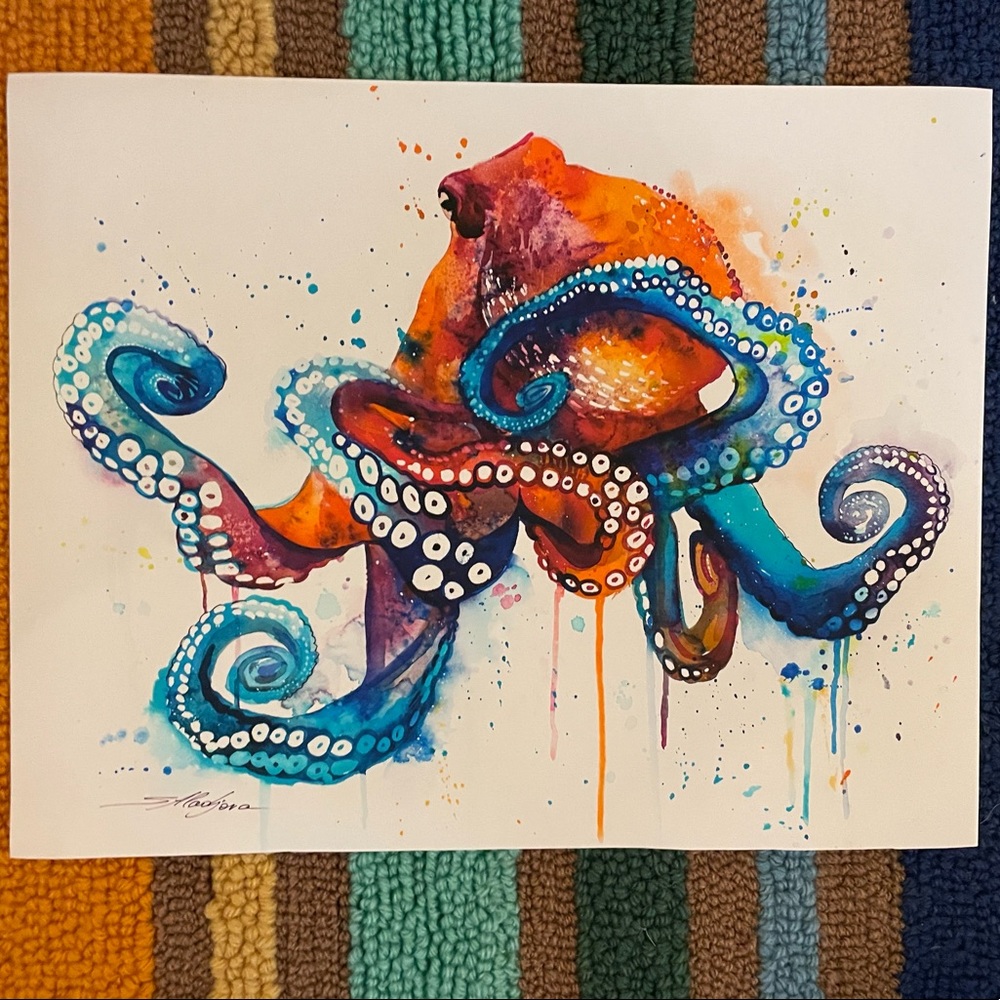 Octopus print